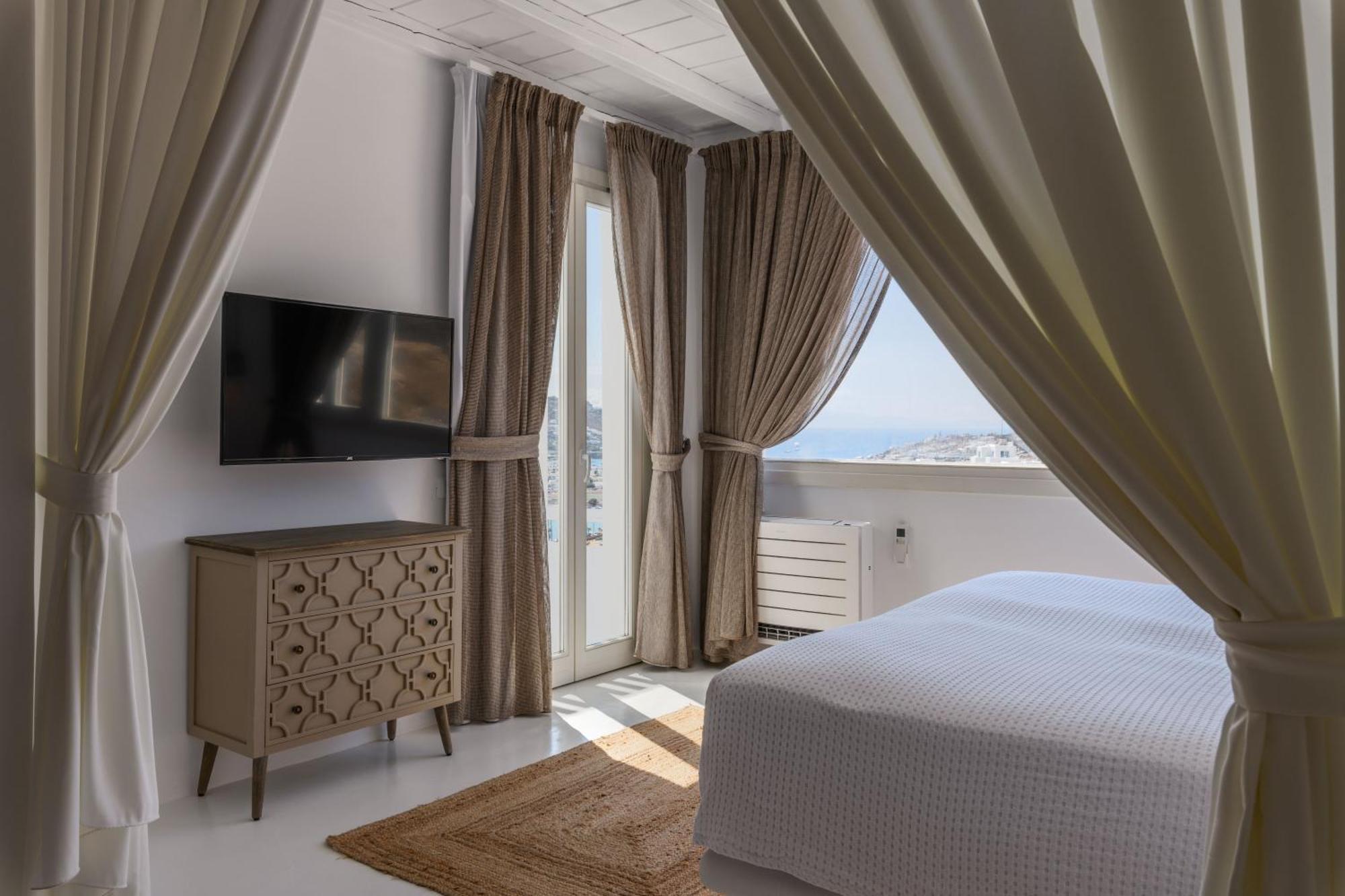 Villa Sera Mykonos Гластрос Экстерьер фото