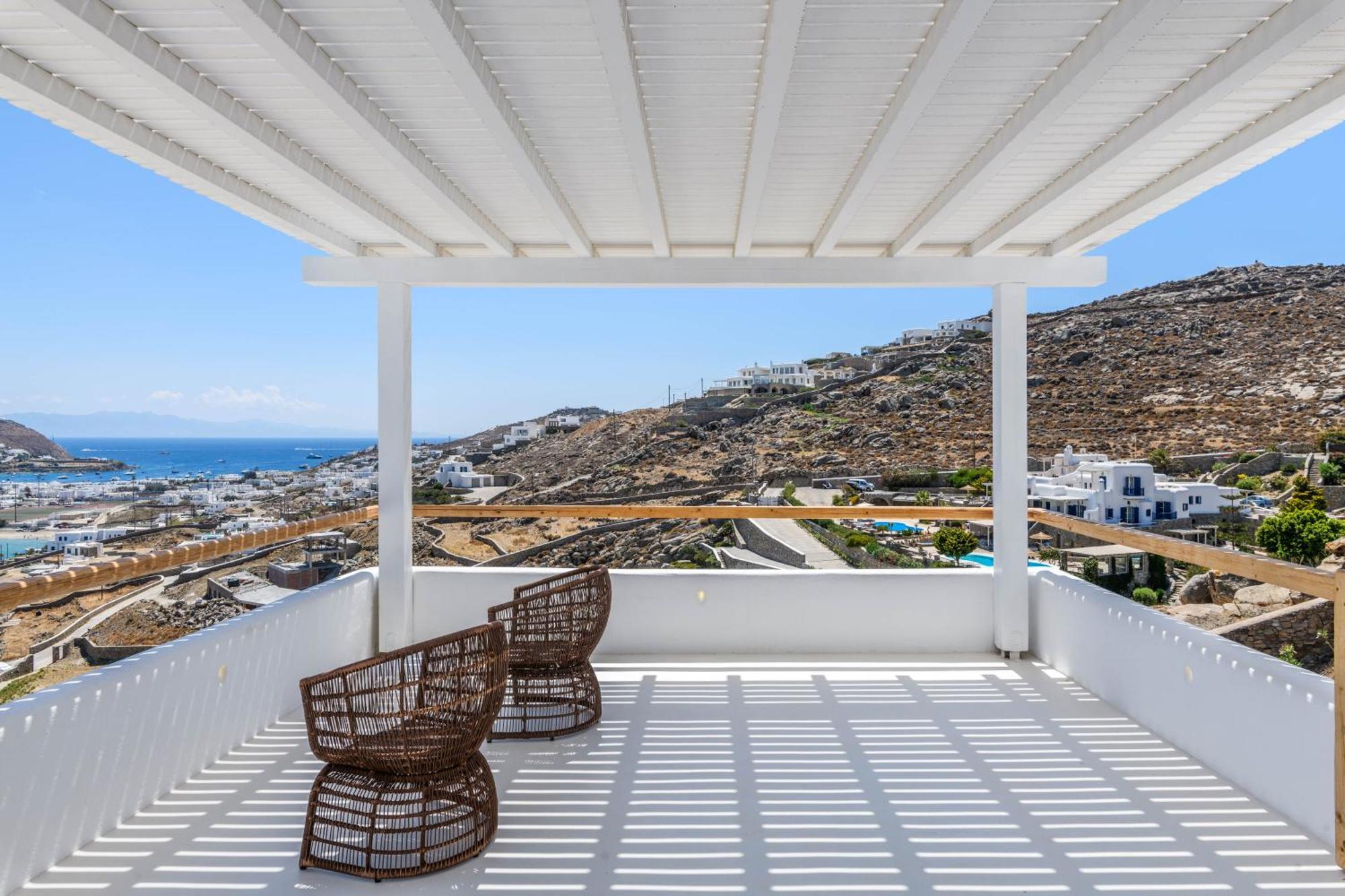 Villa Sera Mykonos Гластрос Экстерьер фото