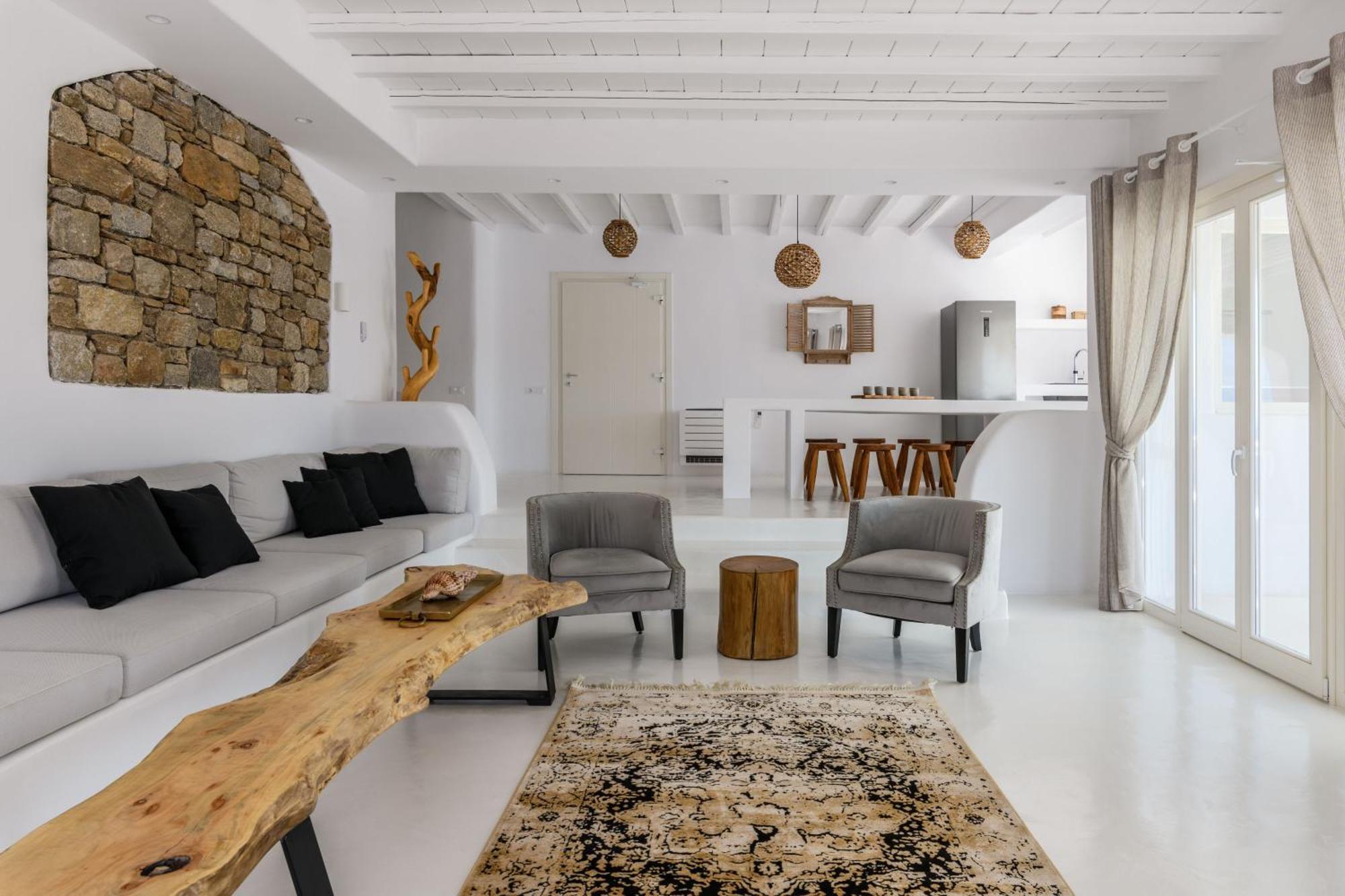 Villa Sera Mykonos Гластрос Экстерьер фото
