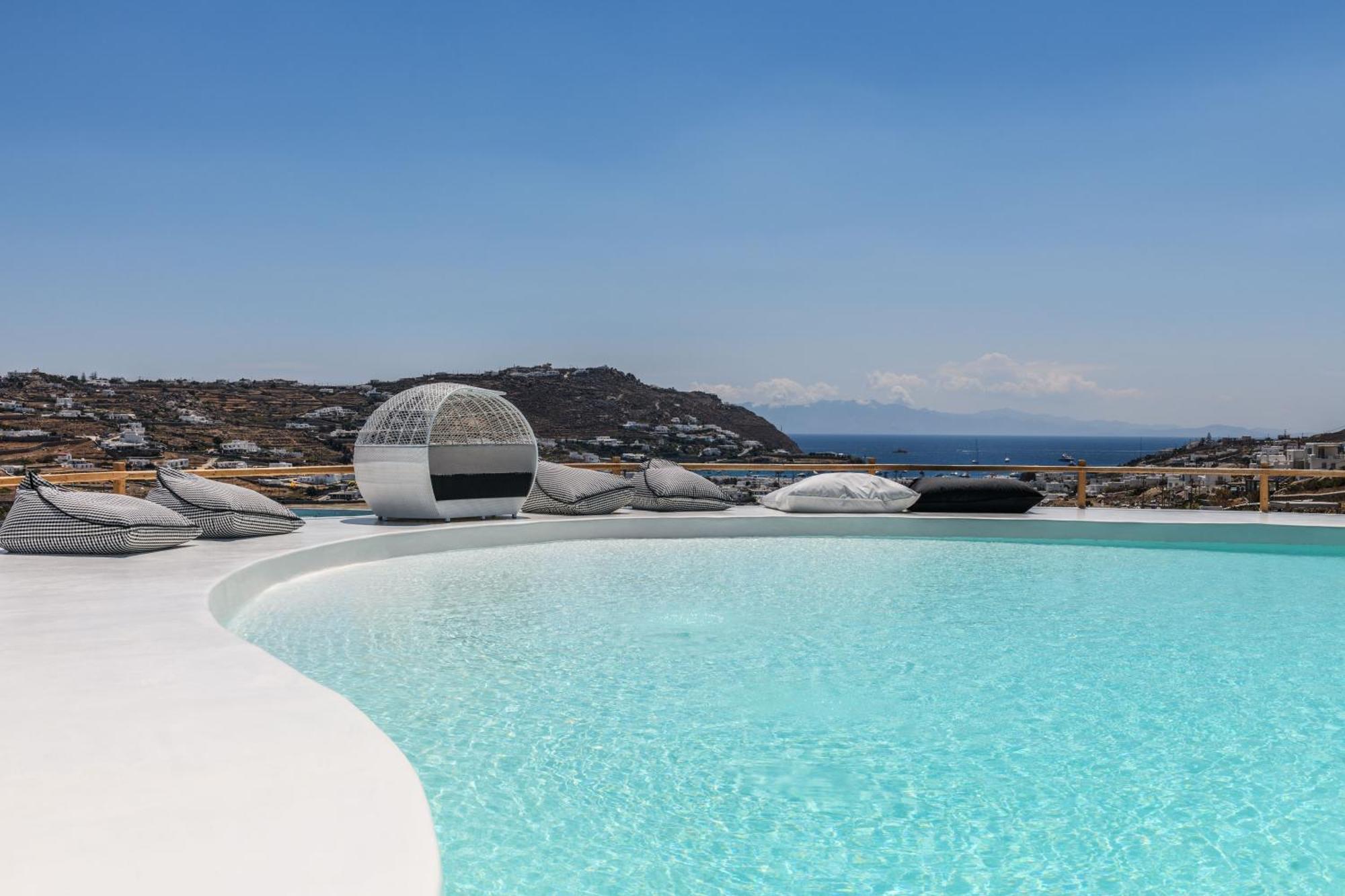 Villa Sera Mykonos Гластрос Экстерьер фото