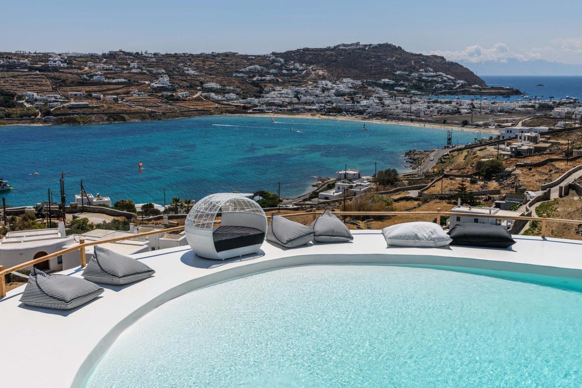 Villa Sera Mykonos Гластрос Экстерьер фото